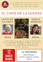 Presentación del libro ”El tapiz de la guerra” (Ávila)